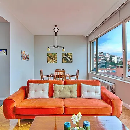 Central Modern Flat With Bosphorus View In Beyoglu איסטמבול